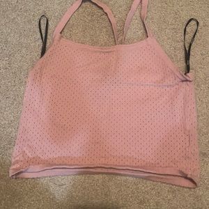 Pink tank top